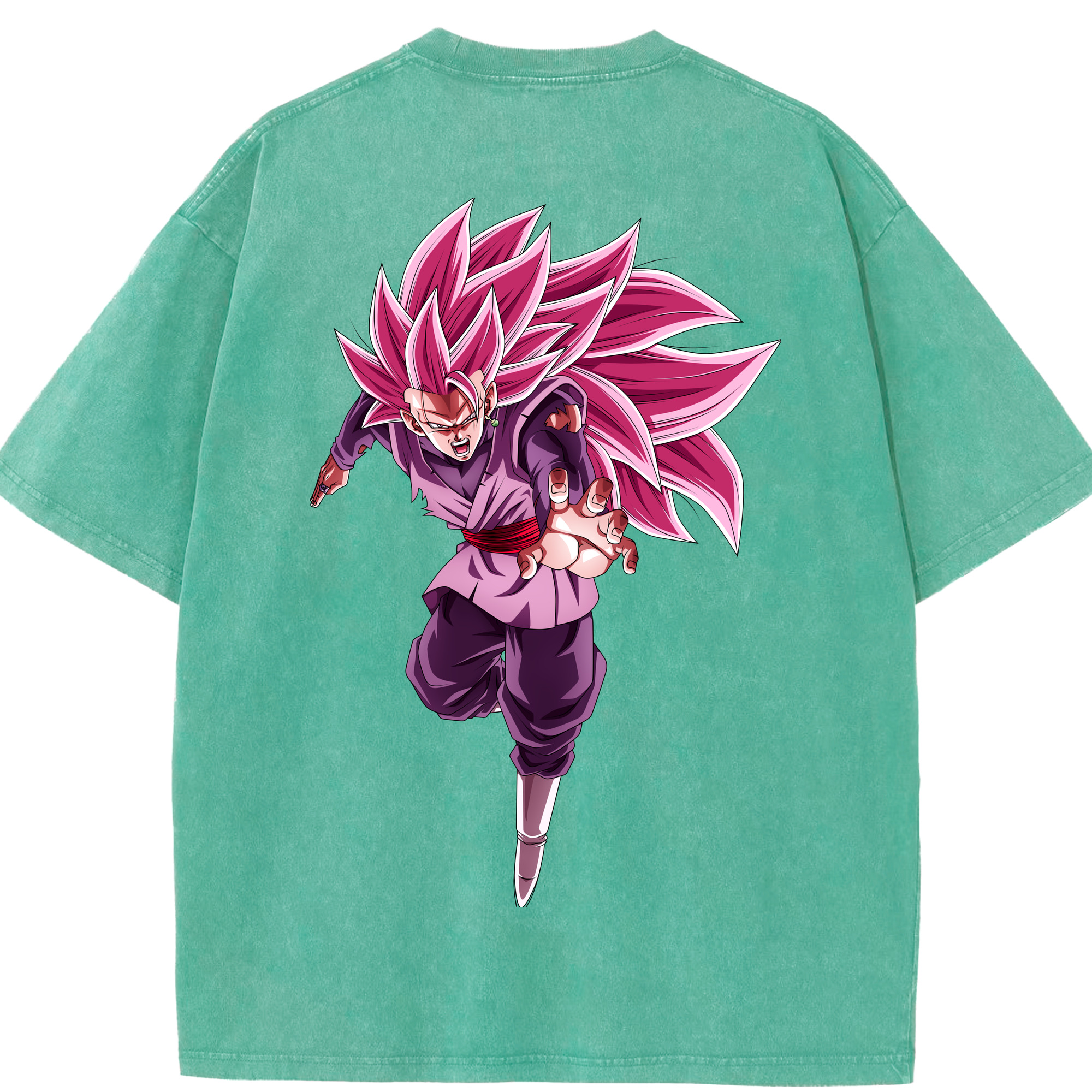 （画像用） ドラゴンボール ベジット DRAGON BALL Vegetto 綿100% ヴィンテージ風 半袖Tシャツ（背面プリント）